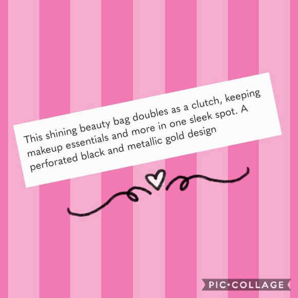 VS LOVE Perforated Beauty Bag - Picture 7 of 10